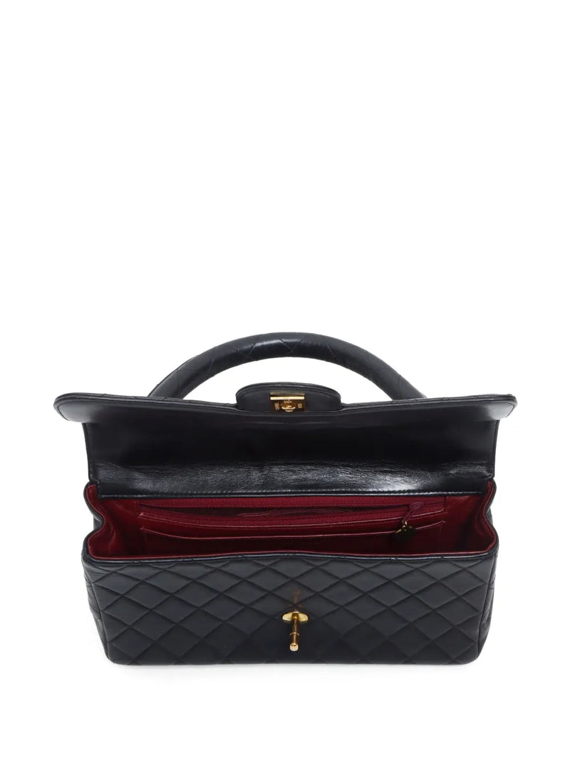 Chanel Mother & Child Bag Set – Black Quilted Lambskin with Gold Hardware (Full Set)