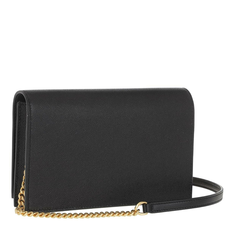 SAINT LAURENT Kate Monogramme Chain Clutch Nero - SMY Digital