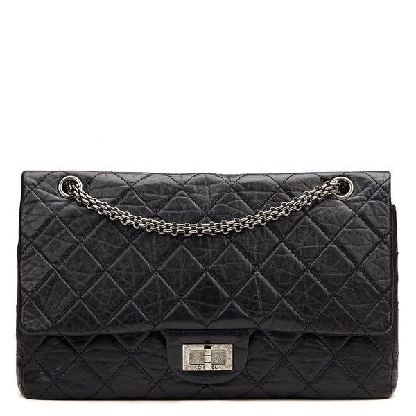 Pre-Loved Channel 2.55 Aged calfskin