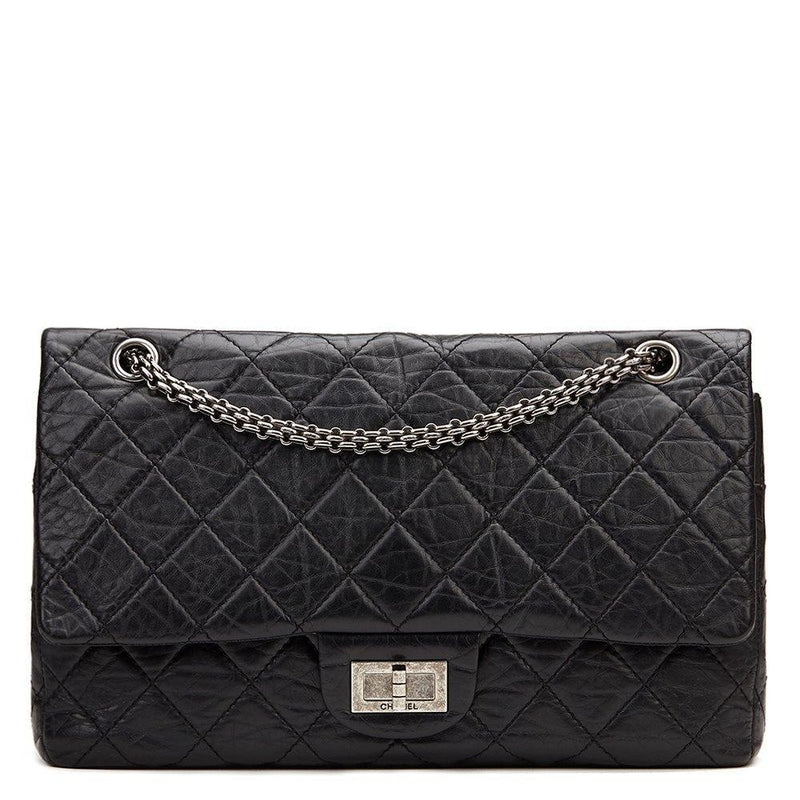 Pre-Loved Channel 2.55 Aged calfskin