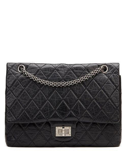 Pre-Loved Channel 2.55 Aged calfskin