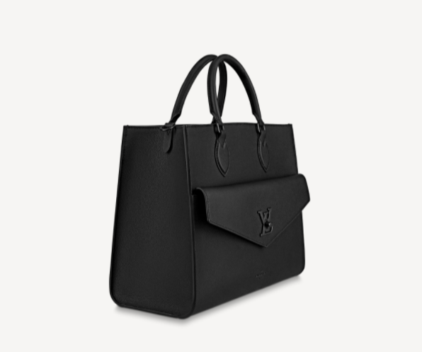 Pre-Loved LV LOCKME TOTE MM Black