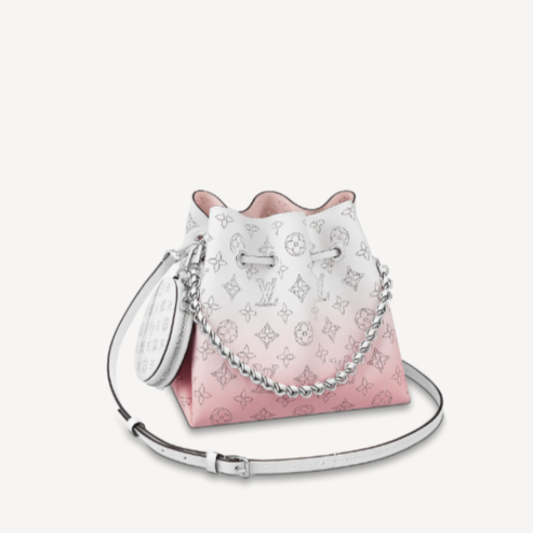 Pre-Loved Louis Vuitton BELLA bucket Gradient Pink