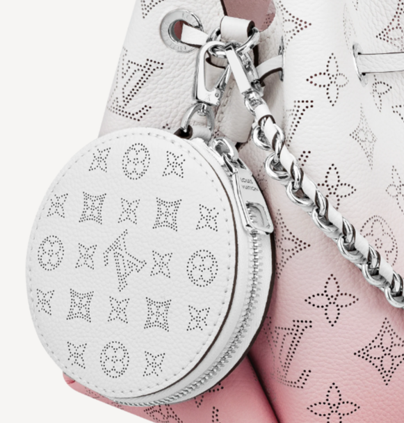 Pre-Loved Louis Vuitton BELLA bucket Gradient Pink