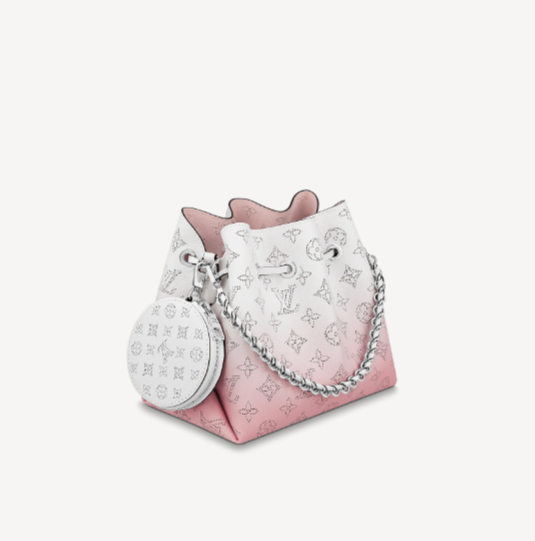 Pre-Loved Louis Vuitton BELLA bucket Gradient Pink