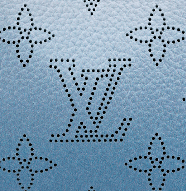 Pre-Loved Louis Vuitton BELLA bucket Gradient Blue