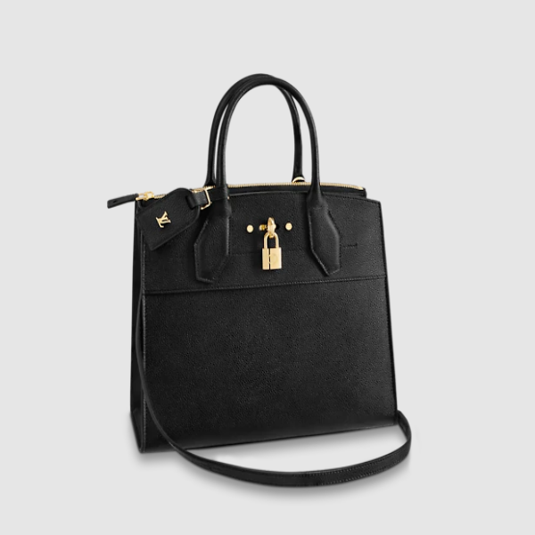 Pre-Loved LV CITY STEAMER MM Black