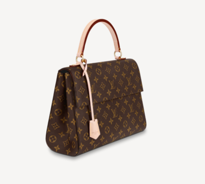 Pre-Loved LV CLUNY MM Glacier Blue