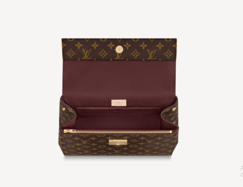 Pre-Loved LV CLUNY MM Glacier Blue