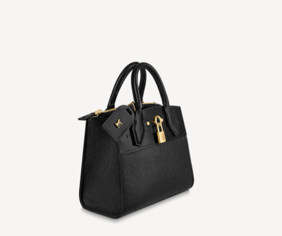 Pre-Loved LV CITY STEAMER MINI Black