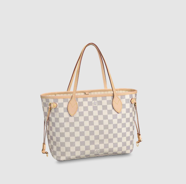 Pre-Loved LV NEVERFULL PM Damier Azur