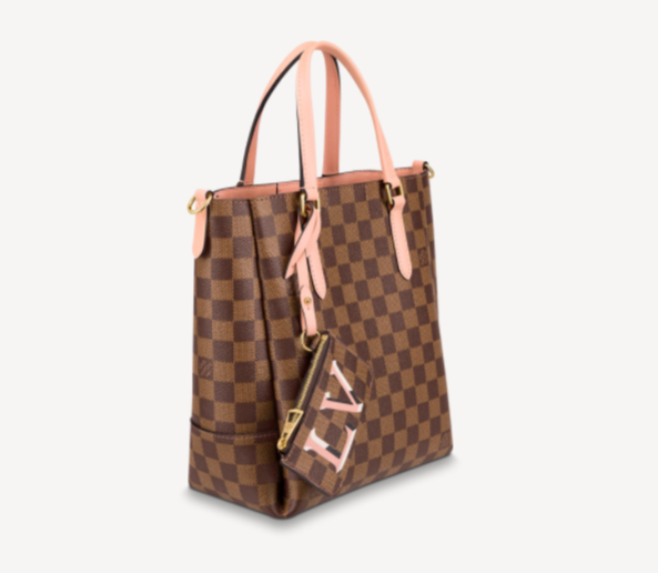 Pre-Loved LV BELMONT PM Venus Pink
