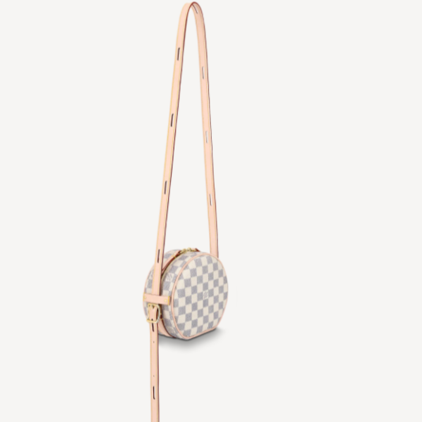 Pre-Loved LV  Boite Chapeau Souple PM Damier Azur
