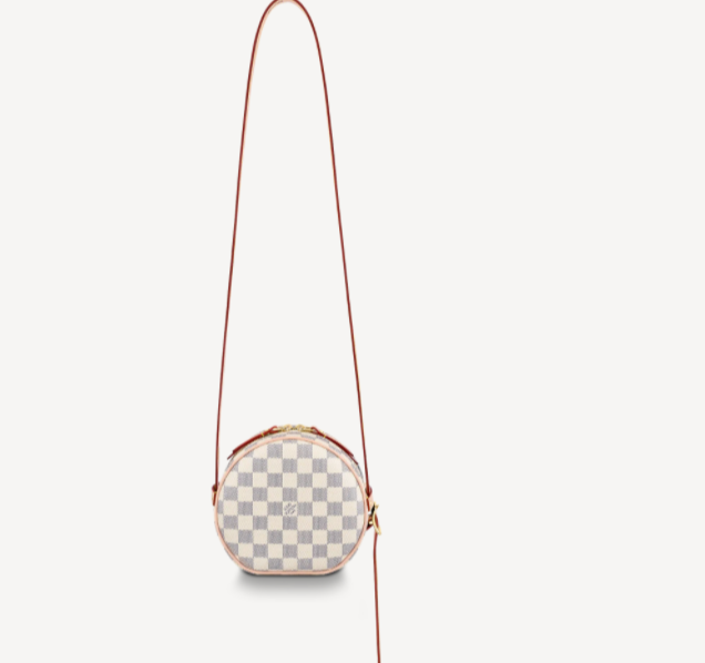 Pre-Loved LV  Boite Chapeau Souple PM Damier Azur
