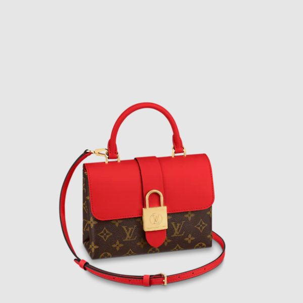 Pre-Loved LV LOCKY BB Coquelicot Red