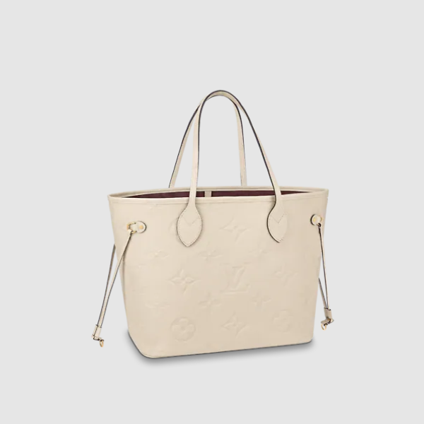 Pre-Loved LV NEVERFULL MM Creme