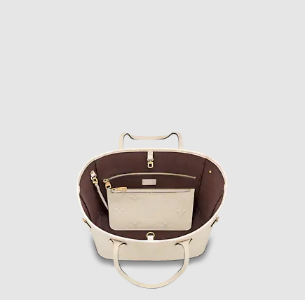 Pre-Loved LV NEVERFULL MM Creme