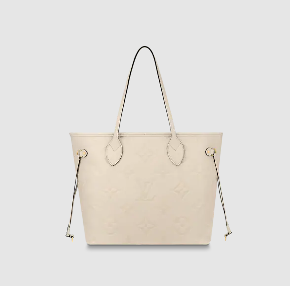 Pre-Loved LV NEVERFULL MM Creme