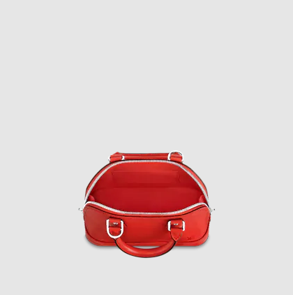 Pre-Loved LV ALMA BB Coquelicot Red