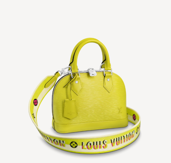 Pre-Loved LV ALMA BB Cédrat Yellow
