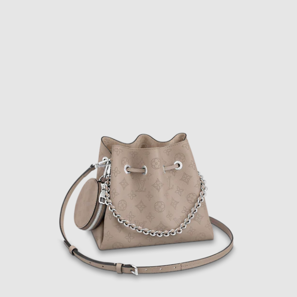 Pre-Loved Louis Vuitton BELLA bucket Galet Gray