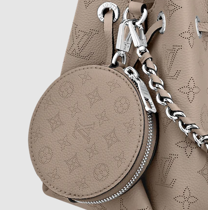 Pre-Loved Louis Vuitton BELLA bucket Galet Gray