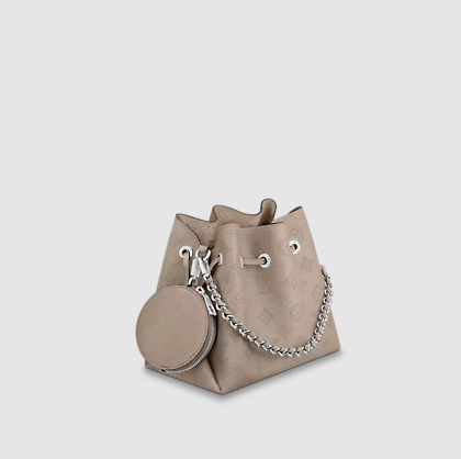 Pre-Loved Louis Vuitton BELLA bucket Galet Gray