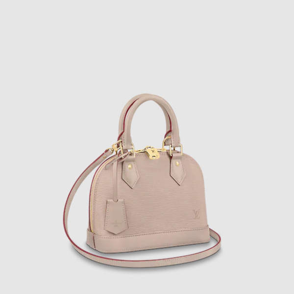 Pre-Loved LV ALMA BB Galet Gray