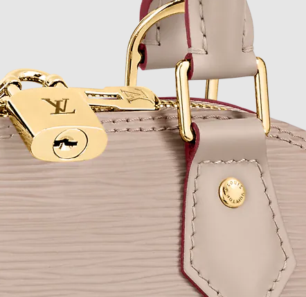 Pre-Loved LV ALMA BB Galet Gray