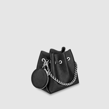 Pre-Loved Louis Vuitton BELLA bucket Black