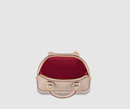 Pre-Loved LV ALMA BB Galet Gray