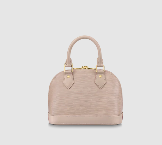 Pre-Loved LV ALMA BB Galet Gray