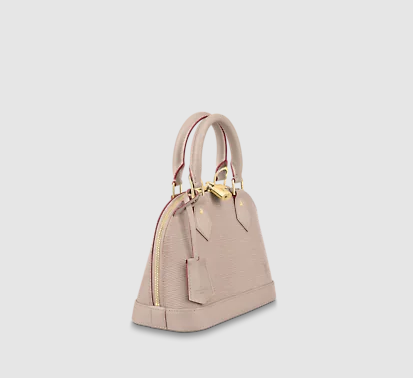 Pre-Loved LV ALMA BB Galet Gray