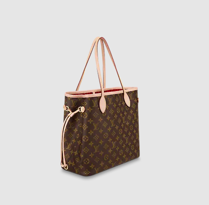 Pre-Loved LV NEVERFULL MM Cerise Red