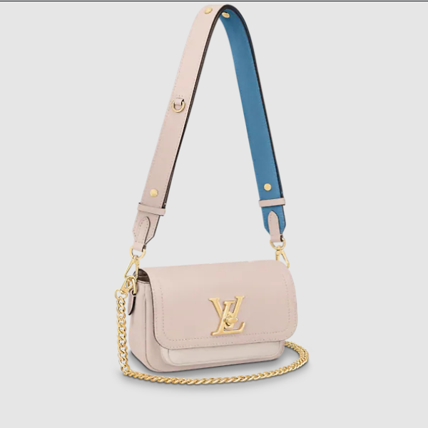 Pre-Loved LV LOCKME TENDER Greige