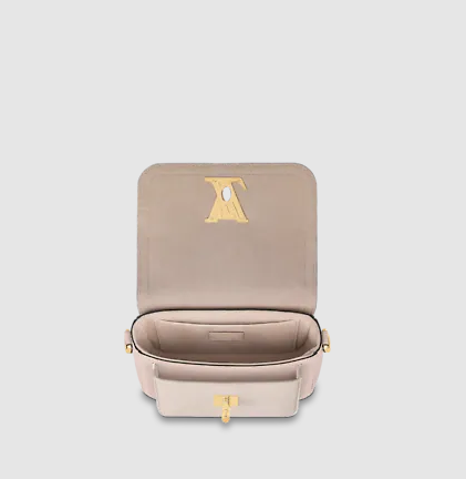Pre-Loved LV LOCKME TENDER Greige