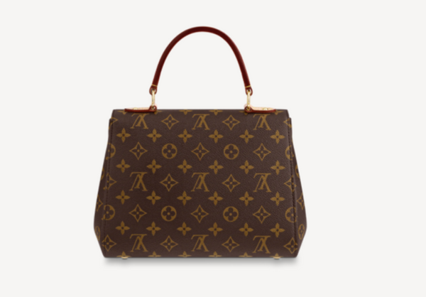 Pre-Loved LV CLUNY BB Bordeaux Red