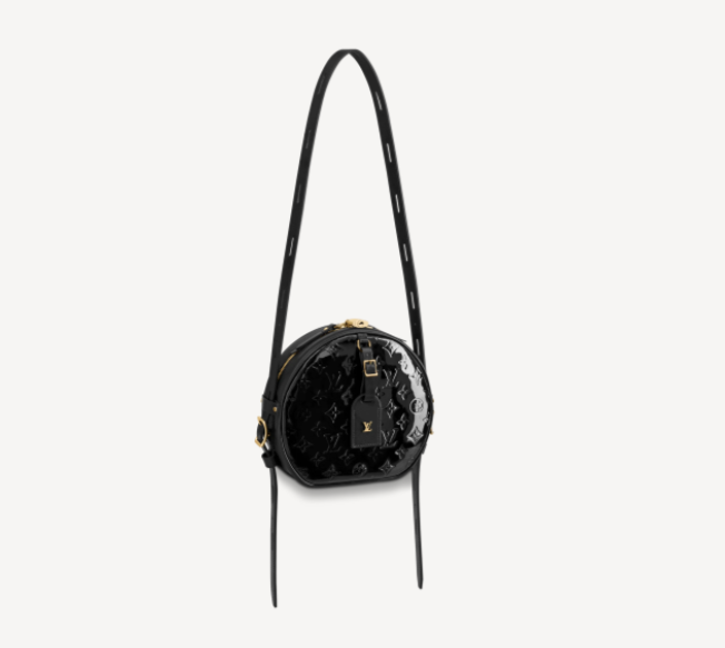 Pre-Loved LV Boite Chapeau Souple MM Black