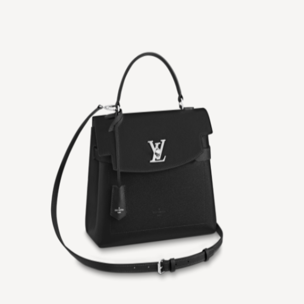 Pre-Loved LV LOCKME EVER MM Black