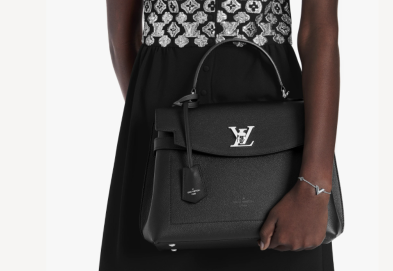 Pre-Loved LV LOCKME EVER MM Black