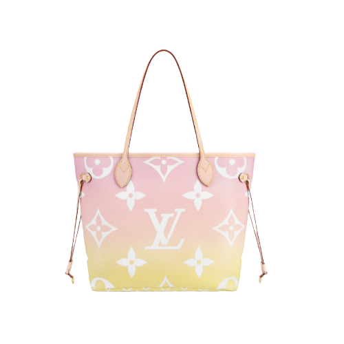 LV by the Pool Pink inside Handbag