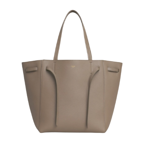 Pre-Loved Celine SMALL CABAS PHANTOM IN SOFT GRAINED CALFSKINTAUPE
