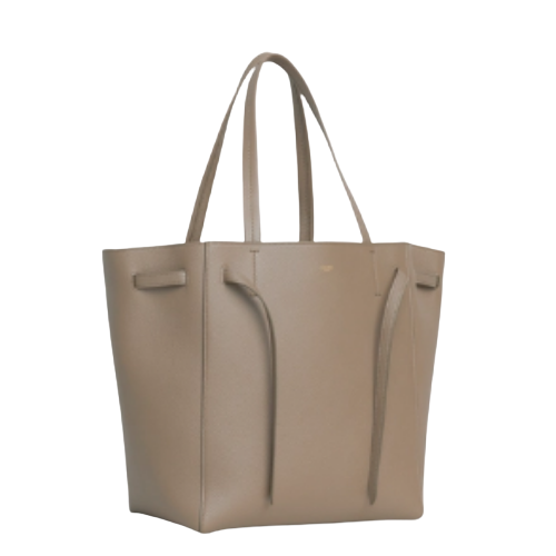 Pre-Loved Celine SMALL CABAS PHANTOM IN SOFT GRAINED CALFSKINTAUPE