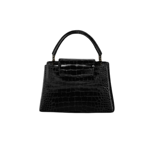 Pre-Loved LV CROCODILIAN LEATHER CAPUCINES