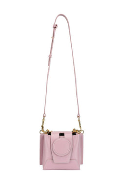 DARIA OATMEAL LEATHER SHOULDER BAG - SMY Digital