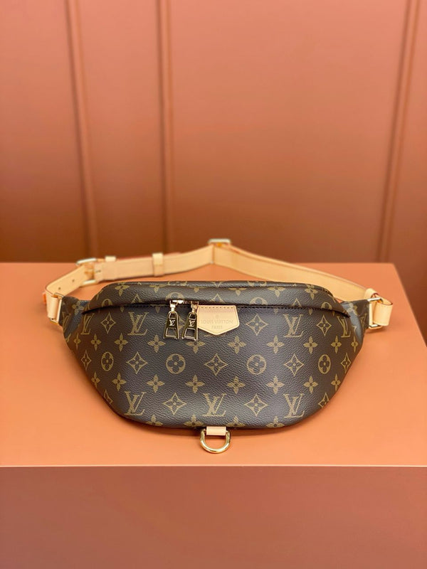 Pre-Loved LV BUMBAG Monogram Coated Canvas