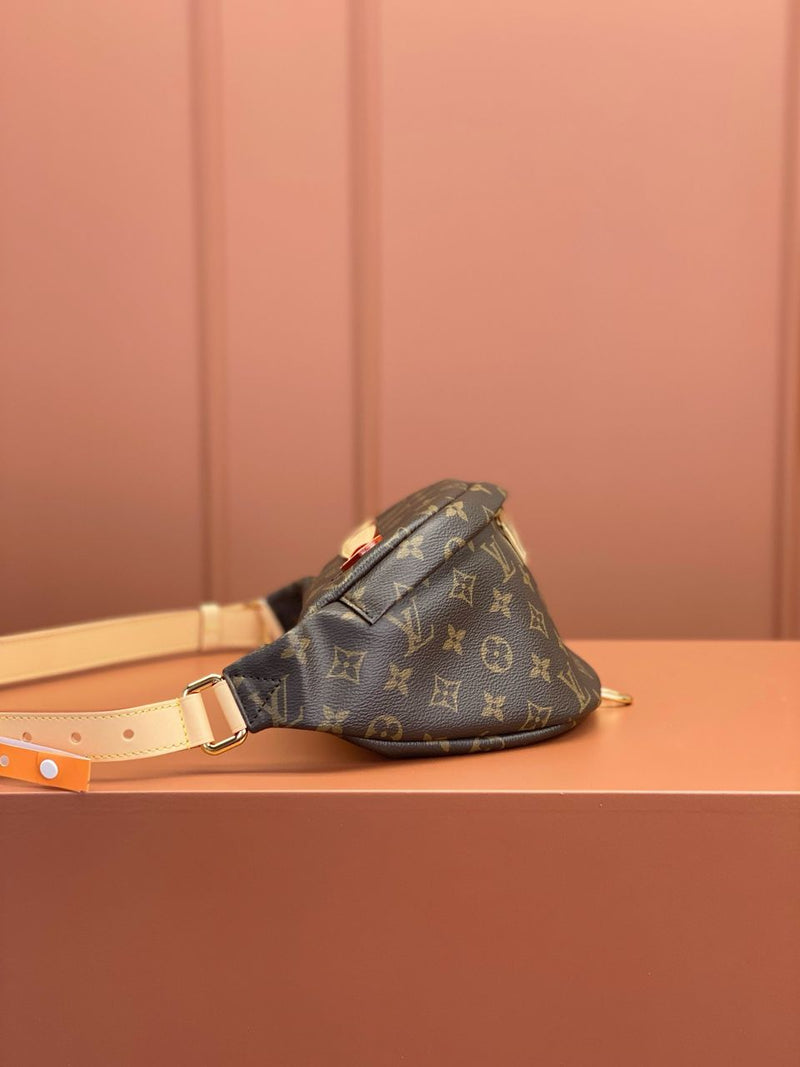 Pre-Loved LV BUMBAG Monogram Coated Canvas