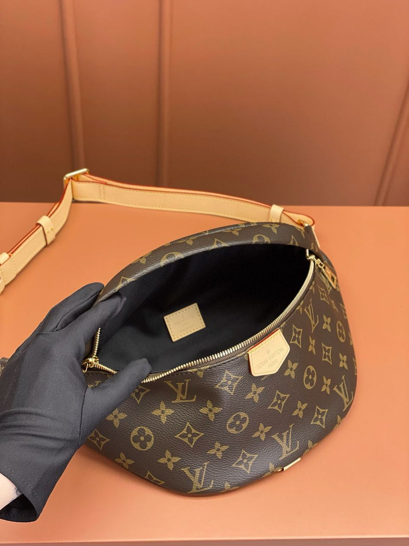 Pre-Loved LV BUMBAG Monogram Coated Canvas