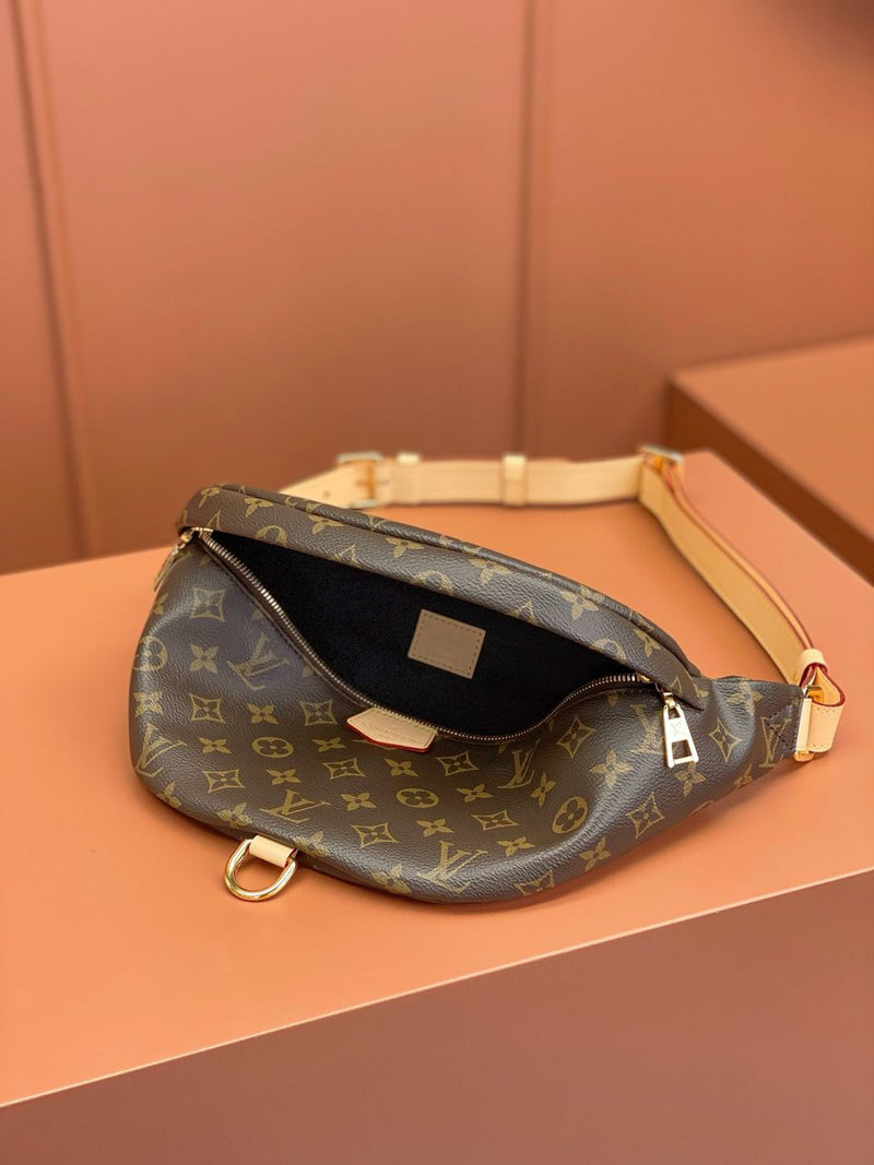 Pre-Loved LV BUMBAG Monogram Coated Canvas