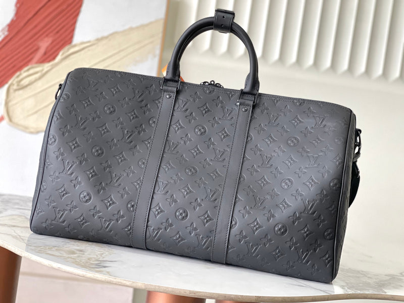 Pre-Loved Louis Vuitton Keepall Bandoulière 50 Travel Bag